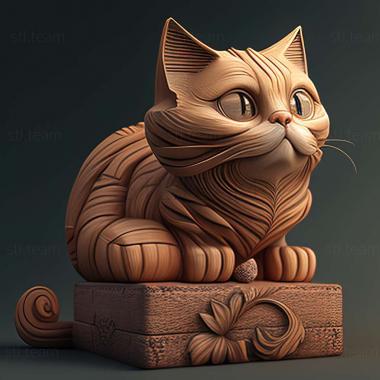 3D модель Гра Pix the cat (STL)